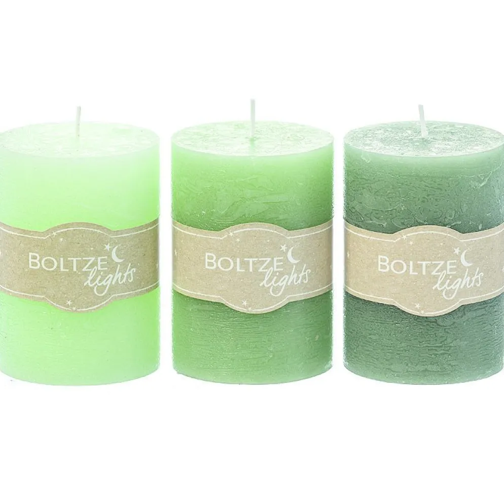 Boltze Stumpenkerze 3er