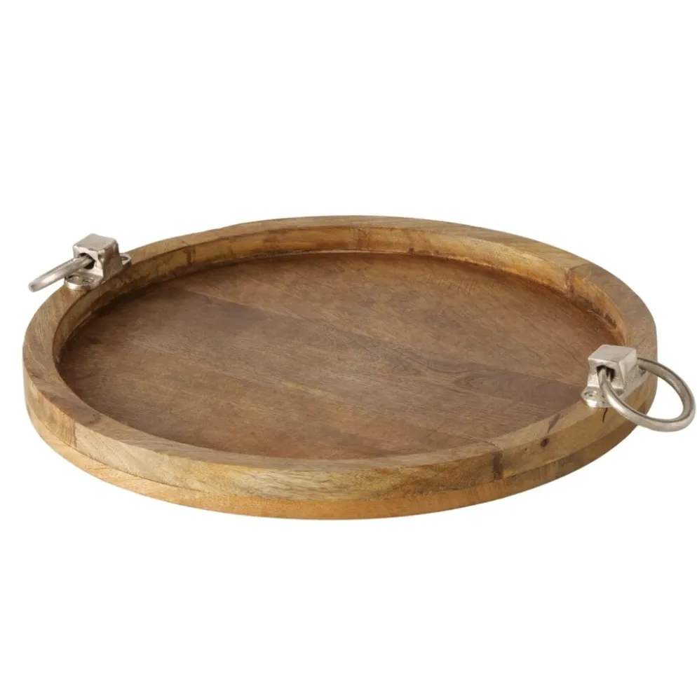 Boltze Tablett Ringa Mangoholz