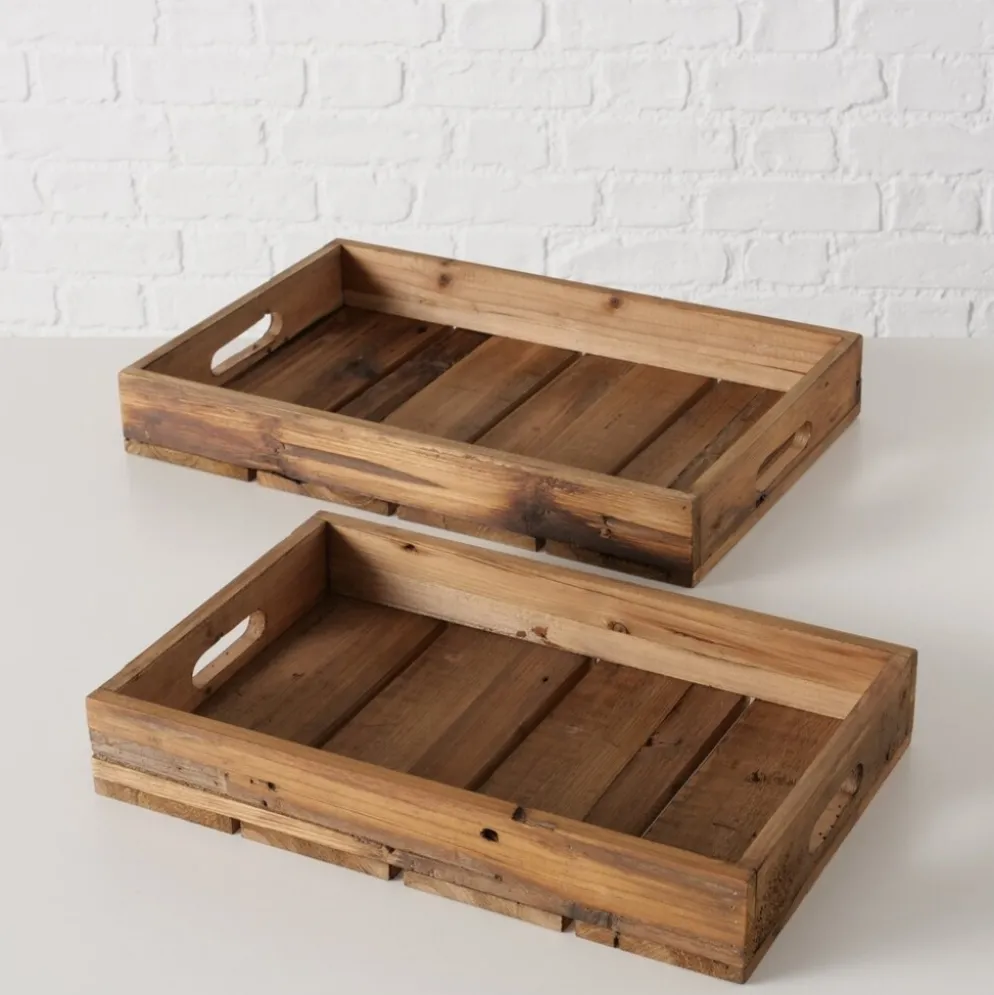 Boltze Tablett Umbria 2er-Set