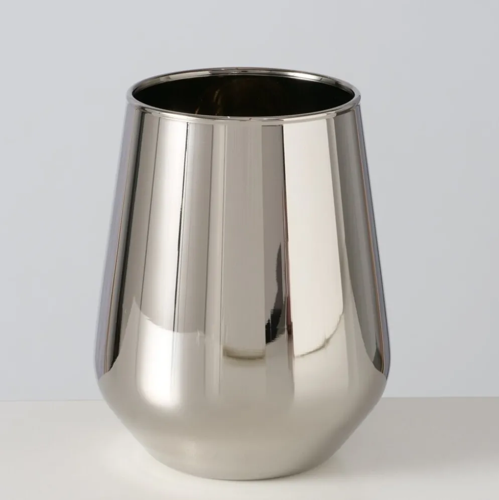Boltze Trinkglas Adora metallic