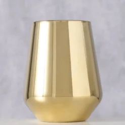 Boltze Trinkglas Adora metallic