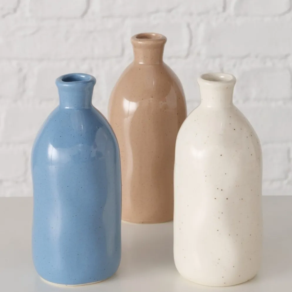 Boltze Vase Mylana, 3er Set