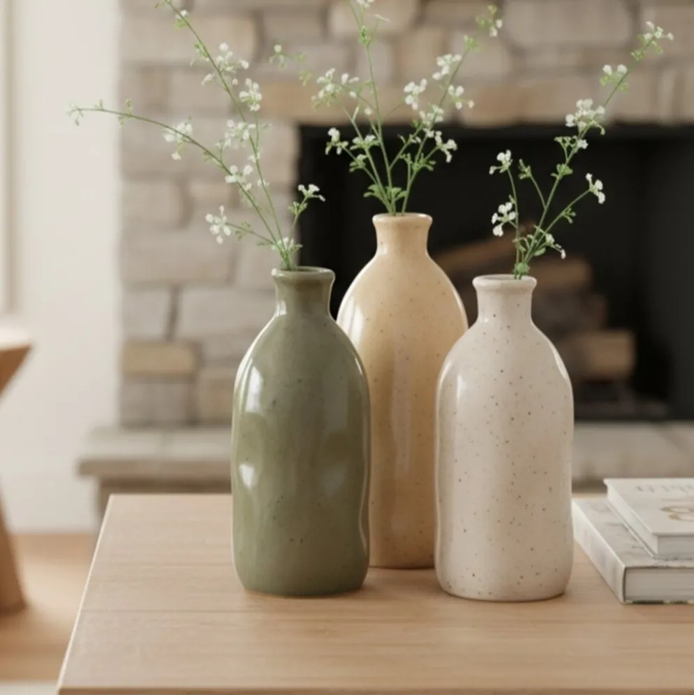 Boltze Vase Mylana, 3er Set