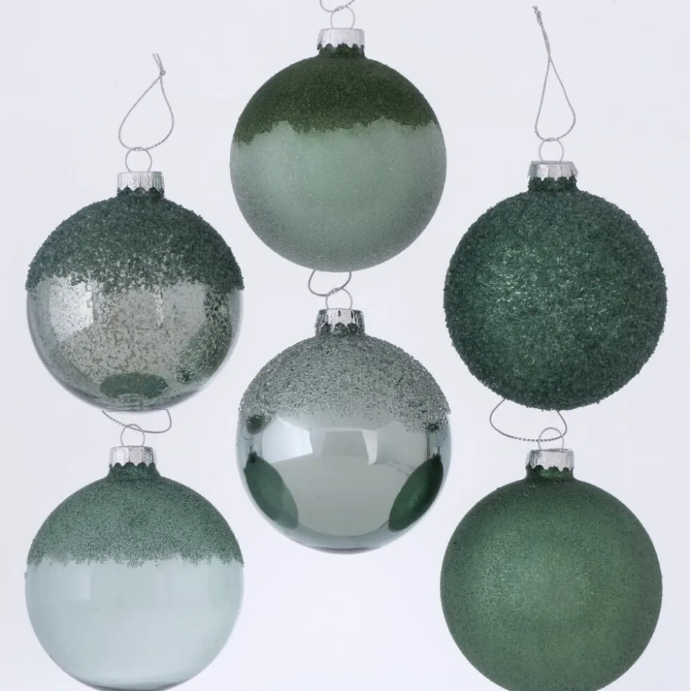 Boltze Weihnachtskugel Velia 12er-Set