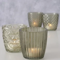 Boltze Windlicht Marilu 4er Set