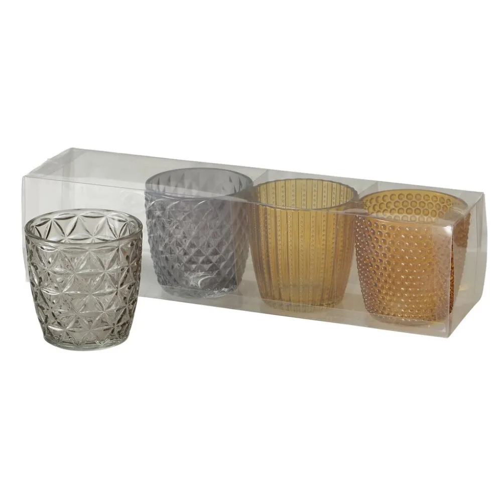 Boltze Windlicht Marilu 4er Set