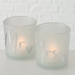 Boltze Windlicht Marry 2er Set