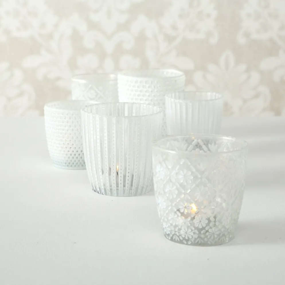Boltze Windlicht Patty 6er-Set