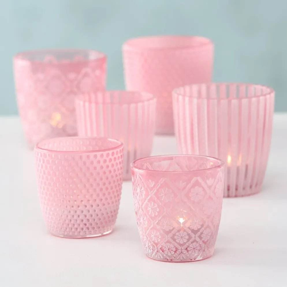 Boltze Windlicht Patty 6er-Set