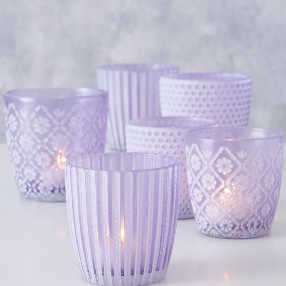 Boltze Windlicht Patty 6er-Set