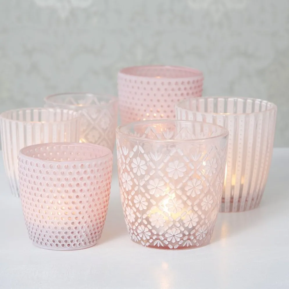 Boltze Windlicht Patty 6er-Set