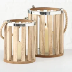 Boltze Windlicht Savena 2er Set