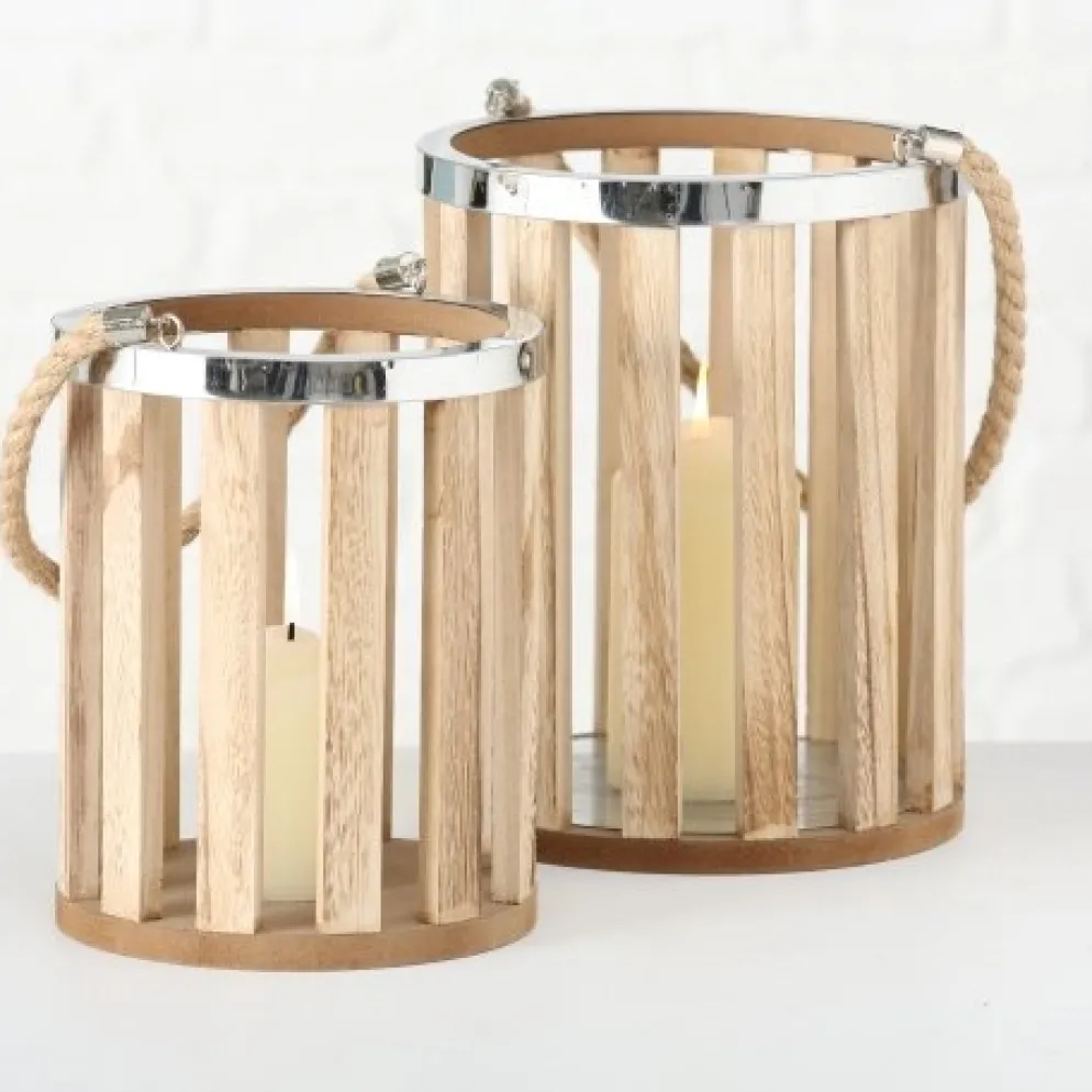 Boltze Windlicht Savena 2er Set