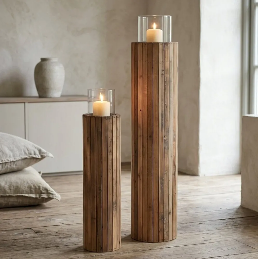Boltze Windlicht-Set Tydal 2-teilig