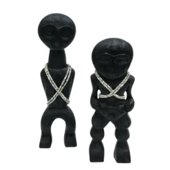 byRoom Afrikanische Figur aus Mangoholz