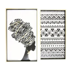 byRoom Tablett 2er Set African