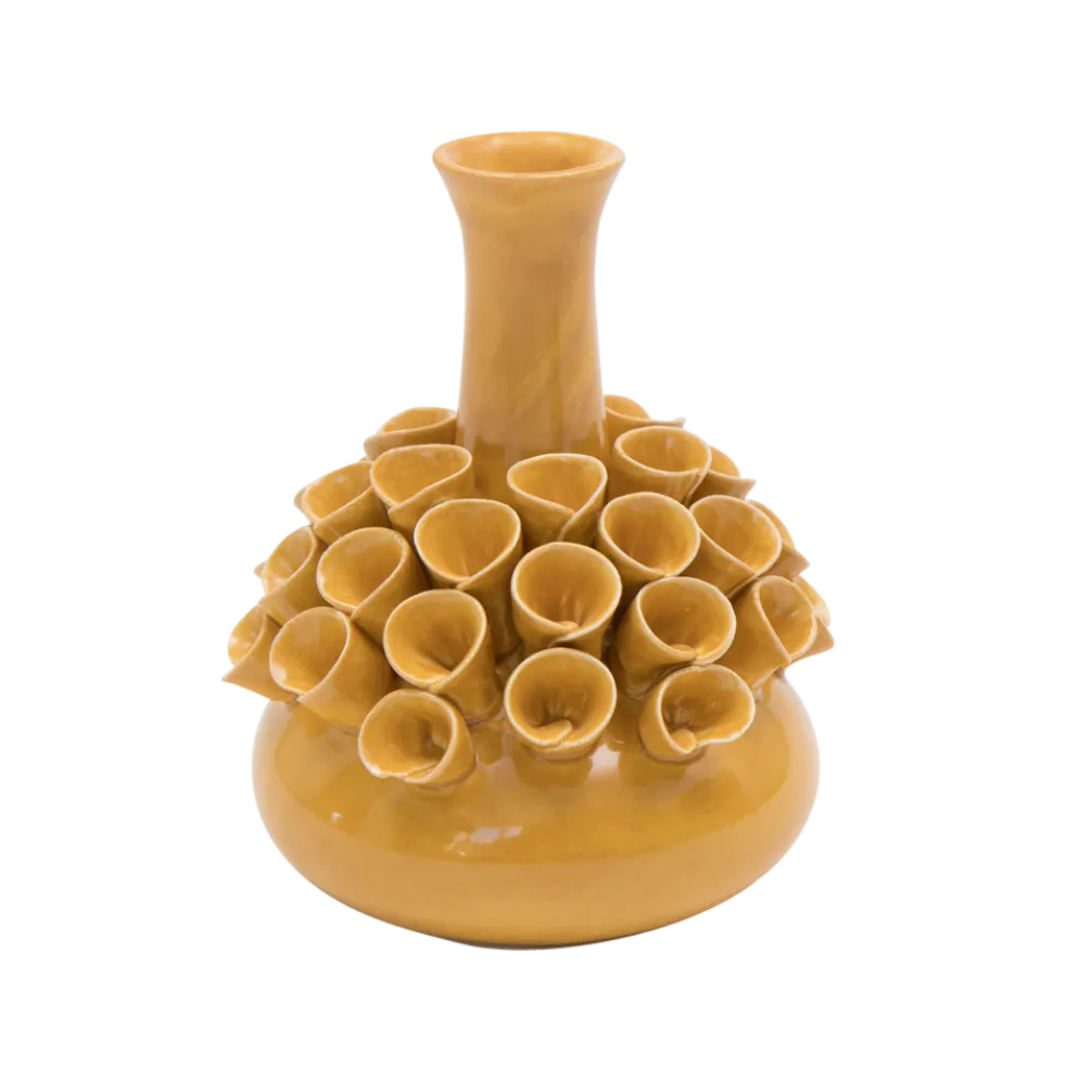 byRoom Vase aus Keramik rund