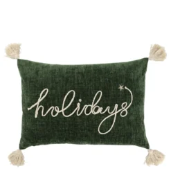 Chic Antique Aix Kissenbezug mit Quasten Holidays