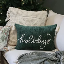 Chic Antique Aix Kissenbezug mit Quasten Holidays