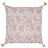 Chic Antique Aix Kissenbezug mit Quasten & Paisley-Motiv in Rosa, 50x50 cm