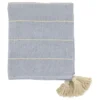 Chic Antique Aix Plaid aus Baumwolle und Garnüberschuss