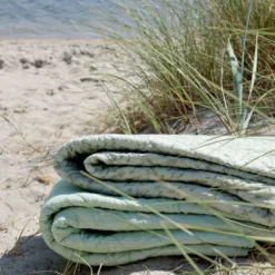 Chic Antique Aix Quilt mit Blumenmuster Baumwolle