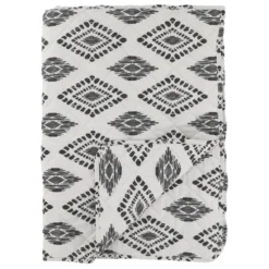 Chic Antique Aix Quilt mit ethnischem Muster