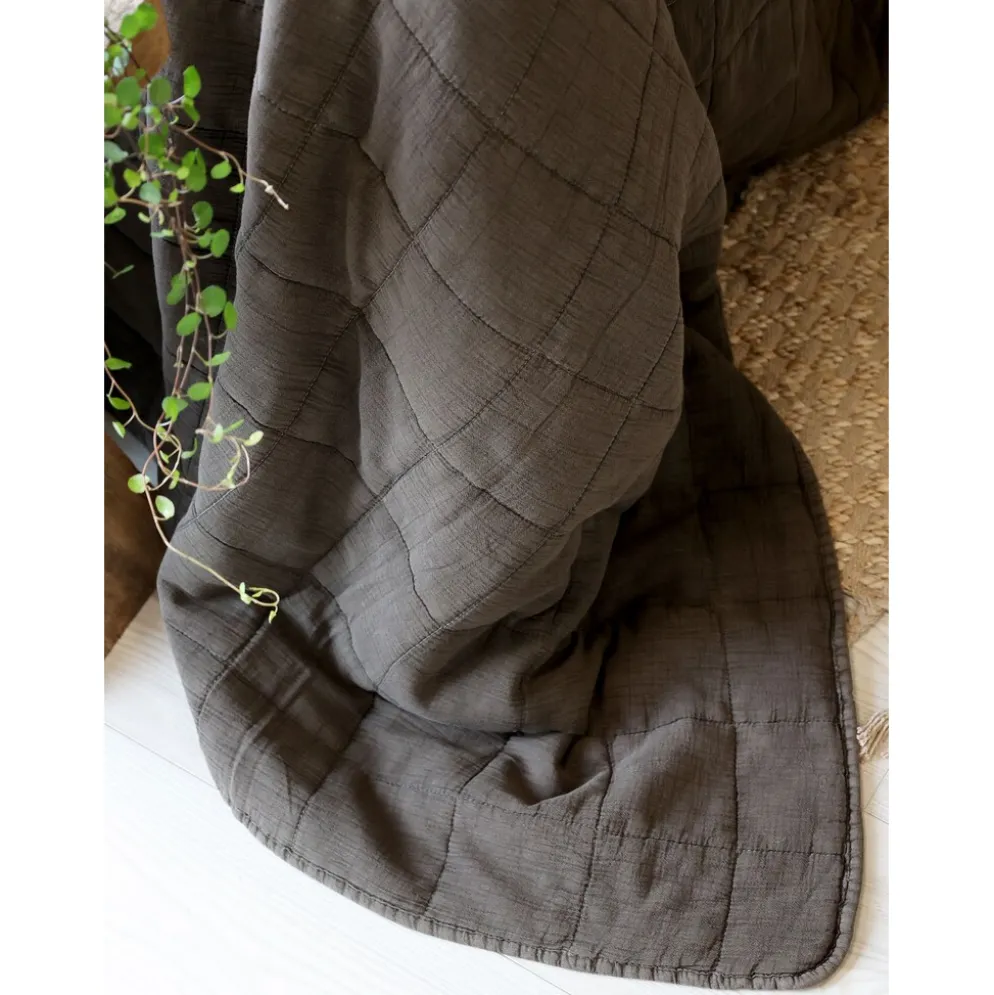 Chic Antique Aix Vintage Quilt Bettdecke