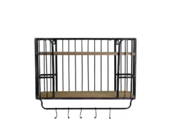 Chic Antique Altes Regal Garderobe mit Haken