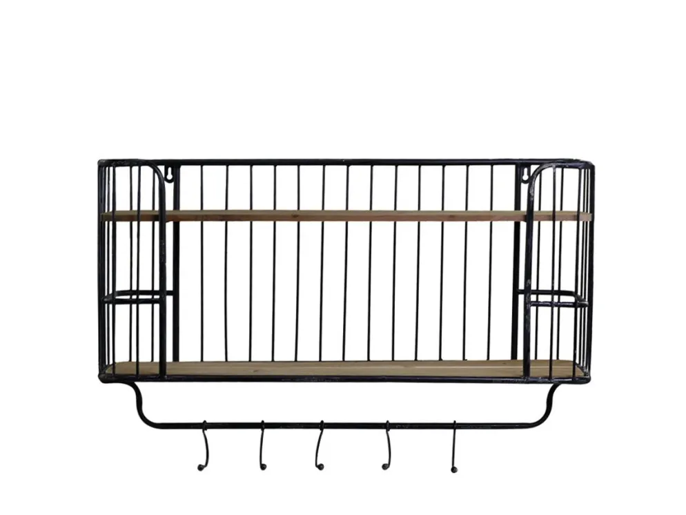 Chic Antique Altes Regal Garderobe mit Haken