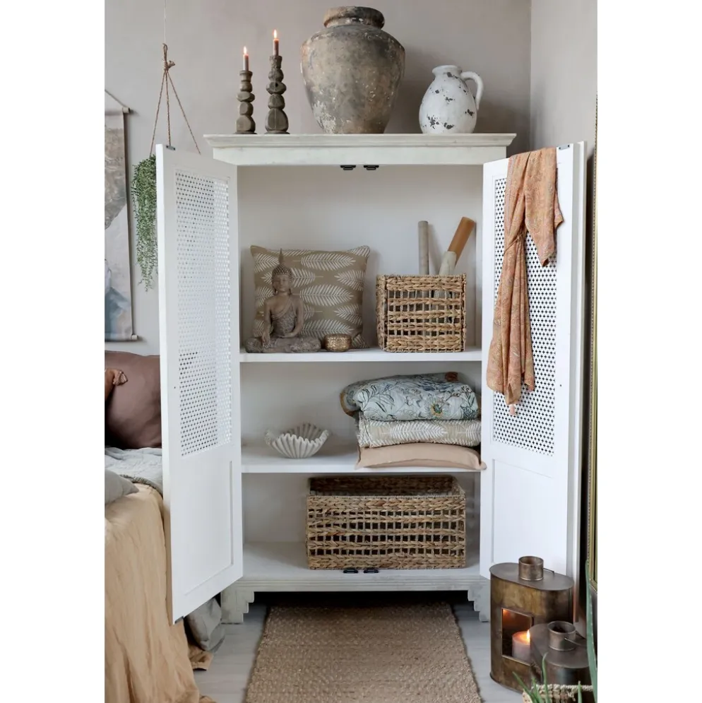 Chic Antique Altfranzösischer Wäscheschrank