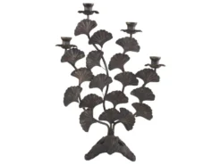 Chic Antique Altfranzösischer Kirchenleuchter für 4 Kerzen