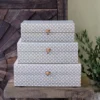 Chic Antique Amilly Schachteln aus Bambus 3er Set