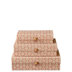 Chic Antique Amilly Schachteln aus Bambus 3er Set