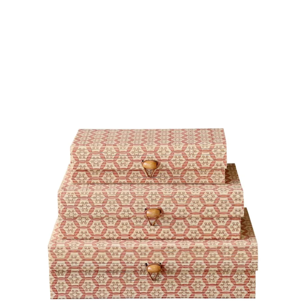 Chic Antique Amilly Schachteln aus Bambus 3er Set
