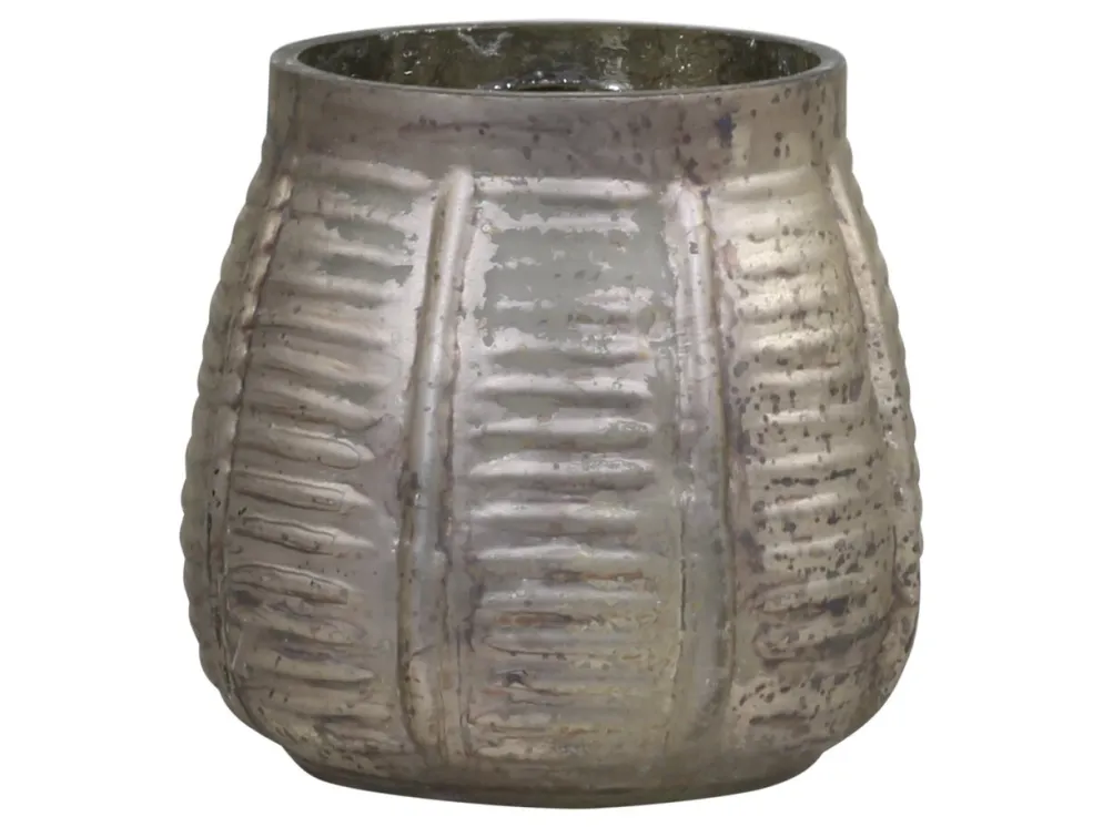 Chic Antique Antiker Teelichthalter mit Rillen