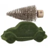 Chic Antique Autofigur mit Velours Weihnachtsbaum