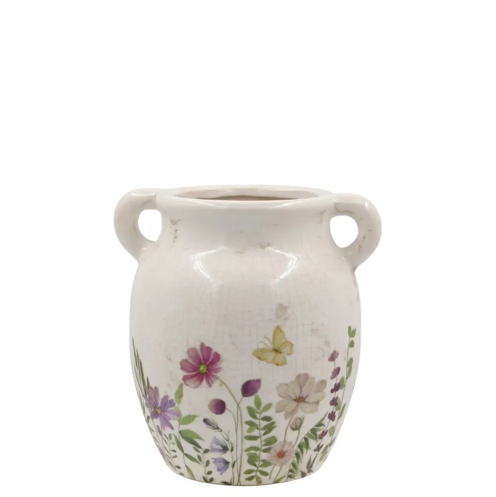 Chic Antique Avignon Kanne mit Blumenmotiv