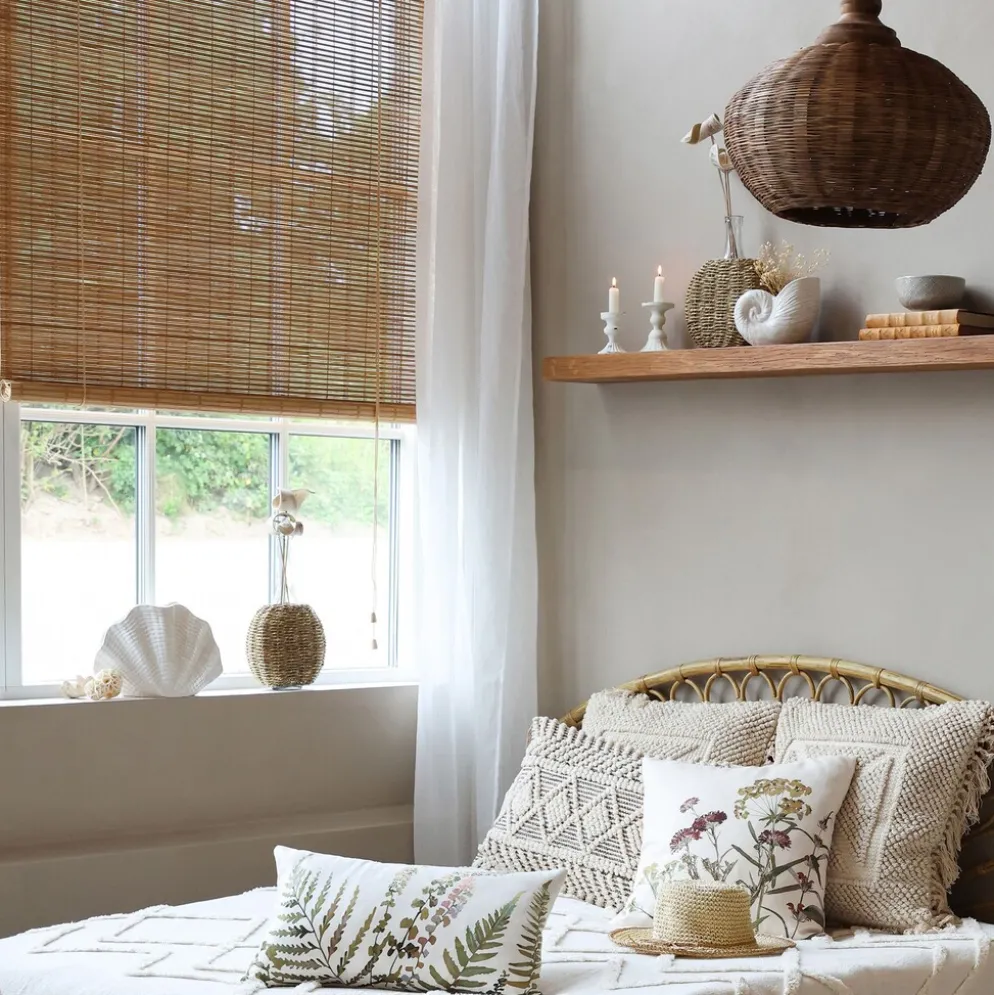 Chic Antique Bambusrollo, Rollgardine in Bambus