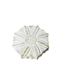 Chic Antique Blume für Deko aus Mangoholz