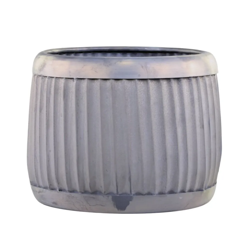 Chic Antique Blumentopf Pflanztopf mit Rillen