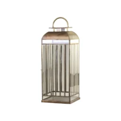 Chic Antique Boden Laterne mit Streifen