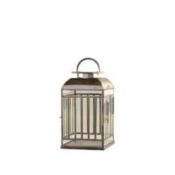 Chic Antique Boden Laterne mit Streifen