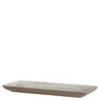 Chic Antique Cassis Tablett aus Melamin in Latte