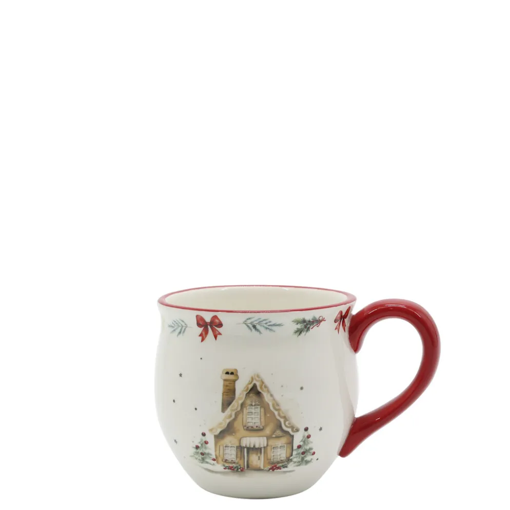 Chic Antique Chalet de Noël Becher Weihnachten