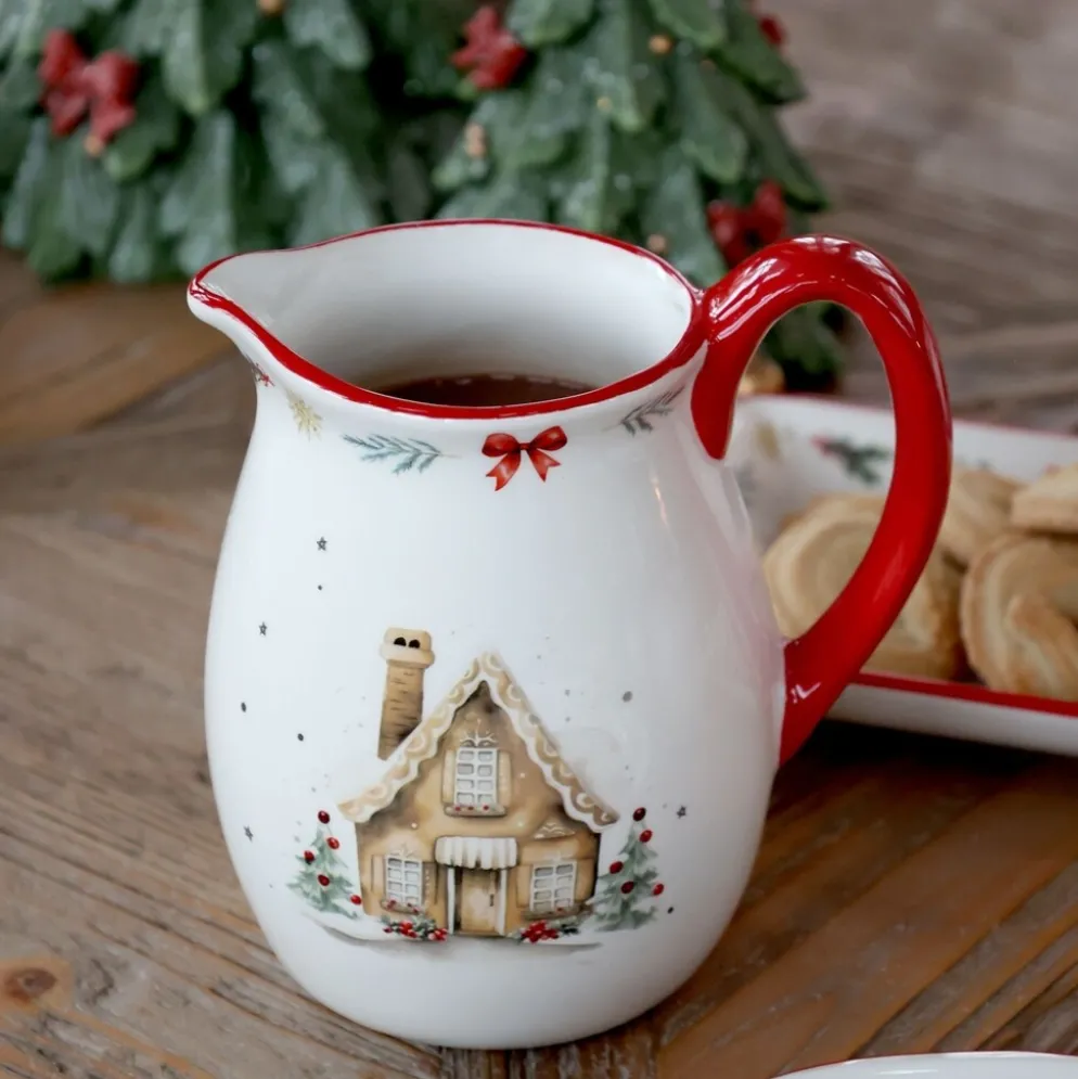 Chic Antique Chalet de Noël Kanne Weihnachten