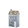 Chic Antique Chamonix Keramikhaus für Teelicht 7, sky blue