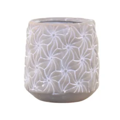 Chic Antique Colmar Blumentopf mit Blumenmuster