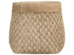 Chic Antique Corte Übertopf mit Flechtoptik