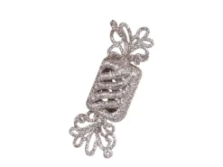 Chic Antique Deko Bonbon mit Glitzer